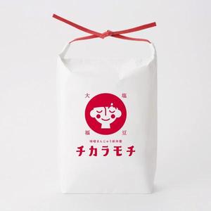 reo (reo_39)さんの塩豆大福「新井屋　チカラモチ」の商品ロゴ作成への提案