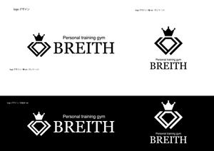 SUPLEY_ad (ad_infinity007)さんのパーソナルトレーニングジム「BREITH」のロゴへの提案