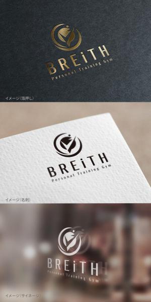 mogu ai (moguai)さんのパーソナルトレーニングジム「BREITH」のロゴへの提案