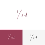 uu (y_u_h)さんの新会社「1/3rd」のロゴ作成への提案