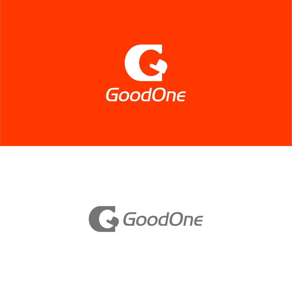 企業ロゴ「株式会社グッドワン」のロゴ作成