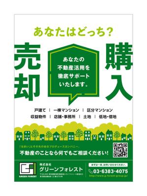 kiyo4 (kiyohisa4)さんの不動産相談　フライヤーへの提案