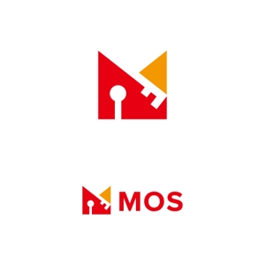 smartdesign (smartdesign)さんのカギと錠前　BtoB向けWeb注文サイト「MOS」のロゴとウェブクリップへの提案