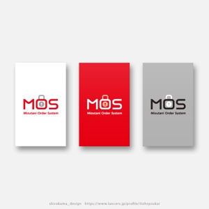 shirokuma_design (itohsyoukai)さんのカギと錠前　BtoB向けWeb注文サイト「MOS」のロゴとウェブクリップへの提案