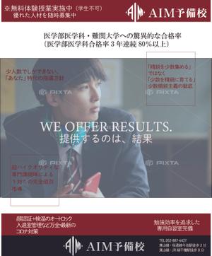 pipistrello (OOR0402)さんの予備校・家庭教師事業の電車内広告への提案
