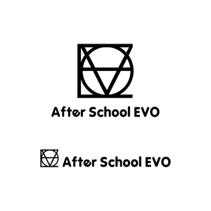 stack (stack)さんの小学生放課後保育「アフタースクールEVO」のロゴへの提案