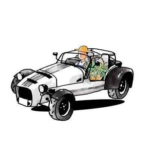 さんのスポーツカー「スーパーセブン」のイラストへの提案