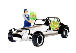 ユキオ (608691d8448f5)さんのスポーツカー「スーパーセブン」のイラストへの提案