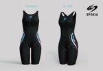 Aデザインオフィス (5fc49cc41086f)さんの【急募】レディース競泳水着のデザイン（ワンピースタイプ）【40～50代女性向け】への提案