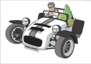 ji-cyan (ji-cyan)さんのスポーツカー「スーパーセブン」のイラストへの提案