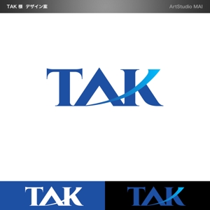ArtStudio MAI (minami-mi-natz)さんの総合商社「TAK」の会社ロゴへの提案
