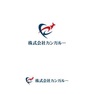 Kinoshita (kinoshita_la)さんの会社「株式会社カンガルー」のロゴで、動物カンガルーをシャープなイメージで入れてもらいたいへの提案