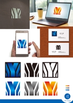 ritie_design (ritie_design)さんの「Y」のイニシャルを使ったロゴの作成への提案