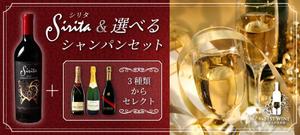 理 (asyr)さんのワイン販売サイトでの新しいお得商品の案内バナーへの提案