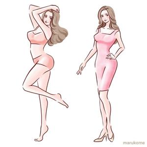 まる　こめ (maru_kome)さんの【継続依頼あり】エステサロン「ベルフィオーレ」のイメージキャラクター作成をお願いします。への提案
