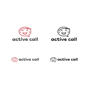 BUTTER GRAPHICS (tsukasa110)さんのコールセンター事業、株式会社アクティブコール【active call】のロゴへの提案