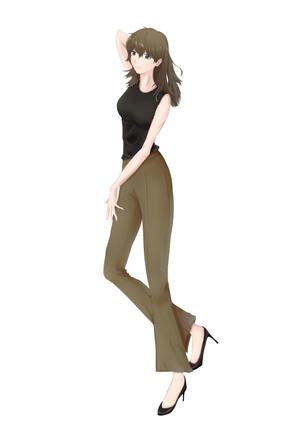 sugi (sugi_mk_music)さんの【継続依頼あり】エステサロン「ベルフィオーレ」のイメージキャラクター作成をお願いします。への提案