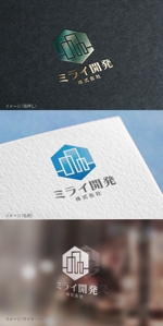 mogu ai (moguai)さんの会社のロゴ作成「ミライ開発」への提案