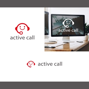 angie design (angie)さんのコールセンター事業、株式会社アクティブコール【active call】のロゴへの提案