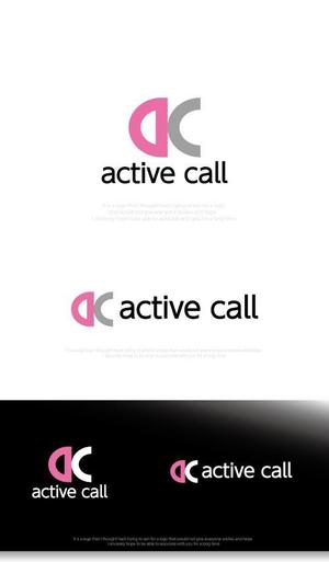 魔法スタジオ (mahou-phot)さんのコールセンター事業、株式会社アクティブコール【active call】のロゴへの提案