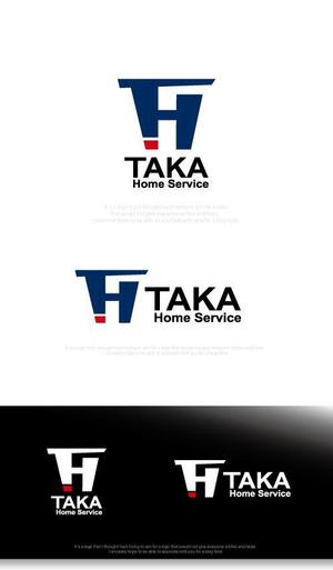 魔法スタジオ (mahou-phot)さんの住宅リフォーム会社「TAKA Home Service」のロゴへの提案