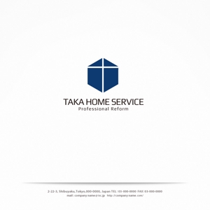 H-Design (yahhidy)さんの住宅リフォーム会社「TAKA Home Service」のロゴへの提案