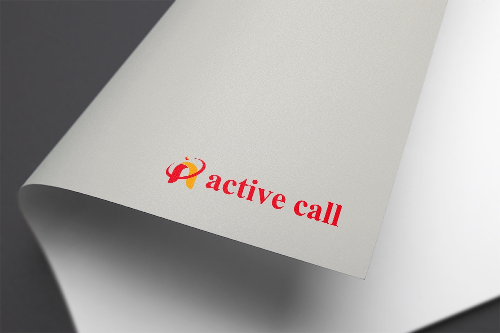 コールセンター事業、株式会社アクティブコール【active call】のロゴ