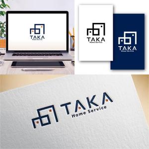 Hi-Design (hirokips)さんの住宅リフォーム会社「TAKA Home Service」のロゴへの提案