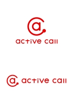 ing (ryoichi_design)さんのコールセンター事業、株式会社アクティブコール【active call】のロゴへの提案