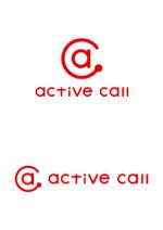 knot (ryoichi_design)さんのコールセンター事業、株式会社アクティブコール【active call】のロゴへの提案