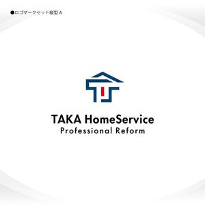 358eiki (tanaka_358_eiki)さんの住宅リフォーム会社「TAKA Home Service」のロゴへの提案