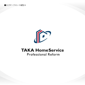 358eiki (tanaka_358_eiki)さんの住宅リフォーム会社「TAKA Home Service」のロゴへの提案