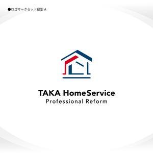 358eiki (tanaka_358_eiki)さんの住宅リフォーム会社「TAKA Home Service」のロゴへの提案