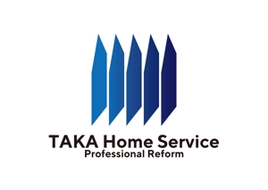 tora (tora_09)さんの住宅リフォーム会社「TAKA Home Service」のロゴへの提案