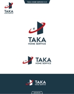 queuecat (queuecat)さんの住宅リフォーム会社「TAKA Home Service」のロゴへの提案