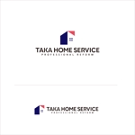 chpt.z (chapterzen)さんの住宅リフォーム会社「TAKA Home Service」のロゴへの提案