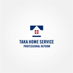 tanaka10 (tanaka10)さんの住宅リフォーム会社「TAKA Home Service」のロゴへの提案