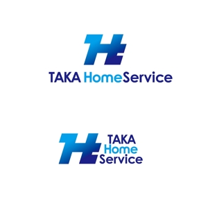 Hagemin (24tara)さんの住宅リフォーム会社「TAKA Home Service」のロゴへの提案