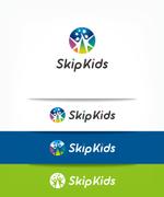 オーキ・ミワ (duckblue)さんの学童保育　「Skip KIds」の　ロゴへの提案