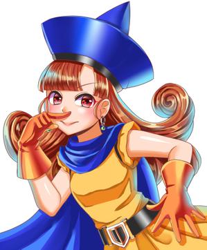 ikuRa (ikuRa)さんの人差し指で鼻の下をこする少女（上半身のみ）のイラスト制作への提案