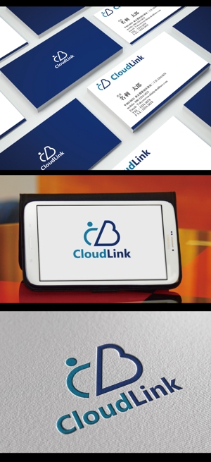  chopin（ショパン） (chopin1810liszt)さんの転職支援サービスを行う人材紹介会社「CloudLink」ロゴの制作への提案