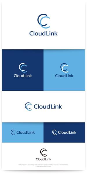 PLUS COLOR (plus_color)さんの転職支援サービスを行う人材紹介会社「CloudLink」ロゴの制作への提案