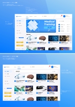 Product Icon Studio (Hiroki_N)さんの医学生向け動画サイトのTOPデザイン制作への提案