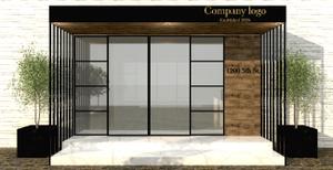 May.K (May_K)さんの会社の玄関口とその周りのデザインへの提案