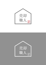 ing (ryoichi_design)さんの不動産「売却職人」の文字ロゴへの提案