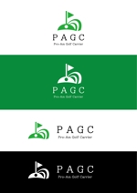design NINES (5d1816f315962)さんのゴルフオンラインレッスンサービス「PAGC」のロゴ制作への提案