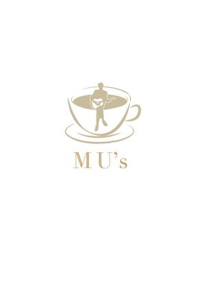 のぶた (yusuke_nobuta)さんの音楽教室とカフェ「MU's」の融合店舗のロゴへの提案