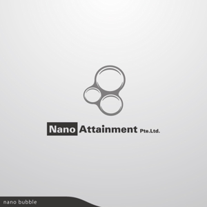 ねこすまっしゅ (nekosmash)さんの「Nano Attainment Pte. Ltd.」のロゴ作成への提案
