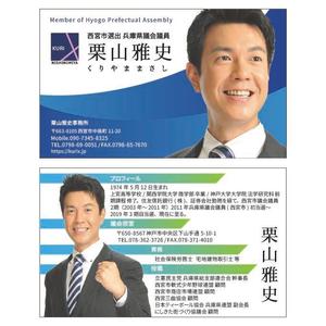 SSS (S_SHIMIZU)さんの政治家（現職議員）の名刺への提案