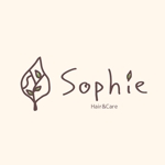 鈴木 ようこ (yoko115)さんの「Sophie 　Hair&Care」のロゴ作成への提案